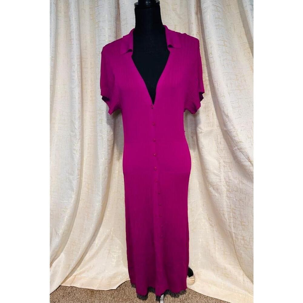 Women's Rag & Bone Pink Dress Size L